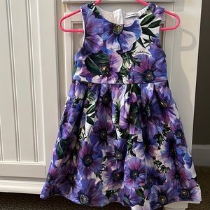 DOLCE & GABBANA FLORAL PRINTED SUMMER DRESS